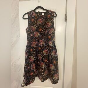Black paisley print Gap dress-never worn